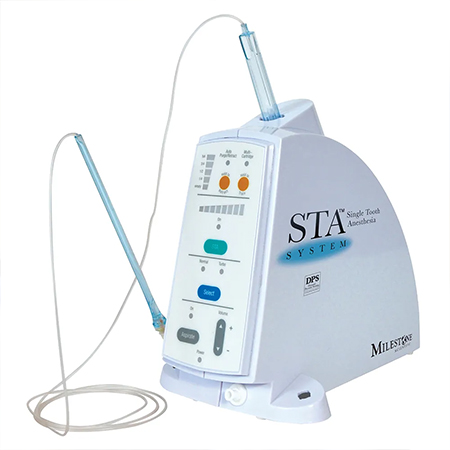 The Wand local anesthesia system