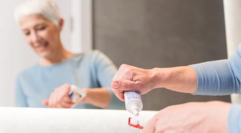Be sure to keep up with your oral hygiene following your dental implant surgery